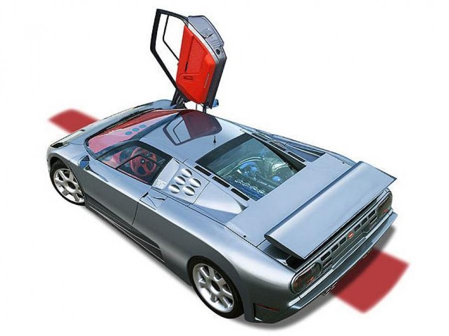  Bugatti EB110 S by Dauer 2001 года  (фото 2 из 3)